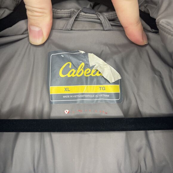 Men’s Cabela's Primaloft 3-in-1 Jacket With Removable Inset Size XL Gray - Picture 6 of 8